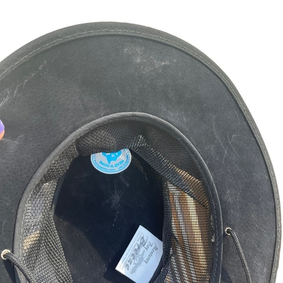 Monterey Bay Breeze Black Waterproof Crushable Vented  Hat - Picture 11 of 16